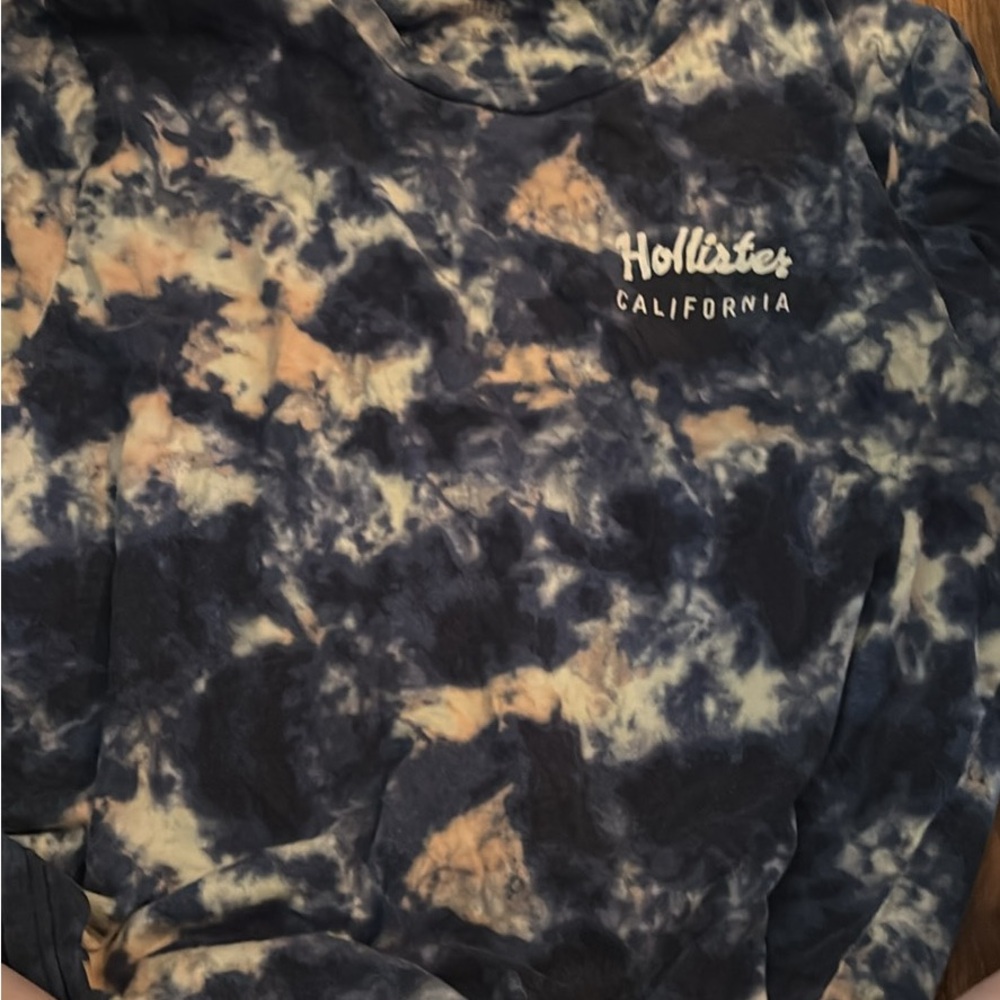 Vintage Hollister Cloudy Tie-Dye Top